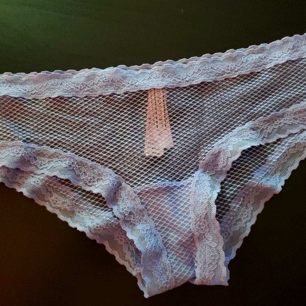 Victoria's Secret baby blue panties
